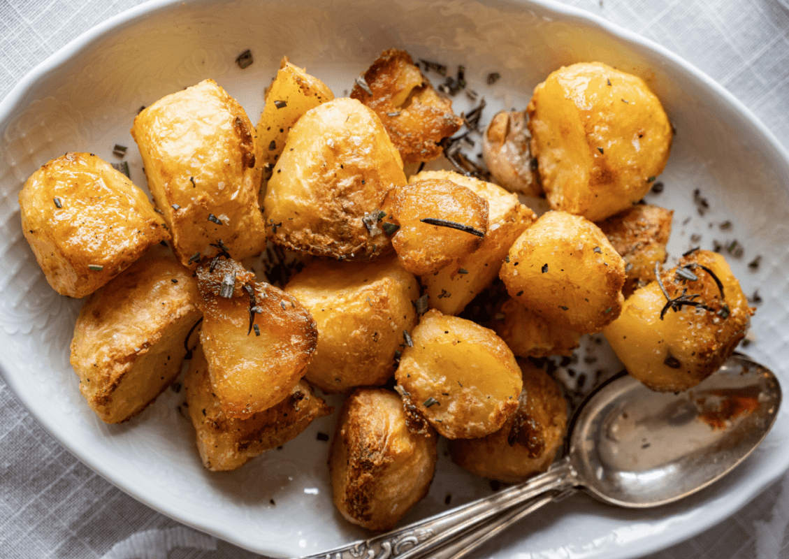 de perfecte geroosterde aardappel Lynn van de Vorst