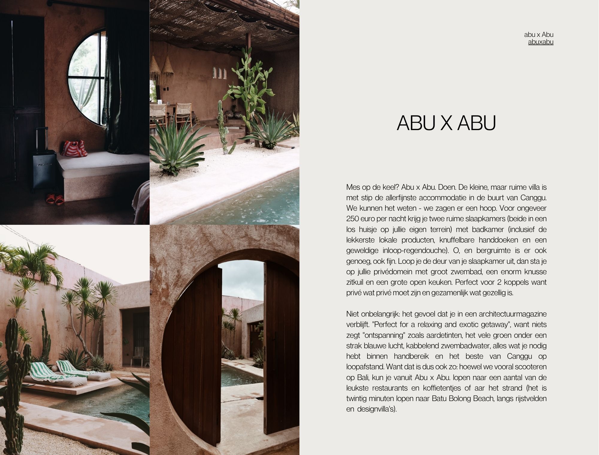 bali guide inhoud