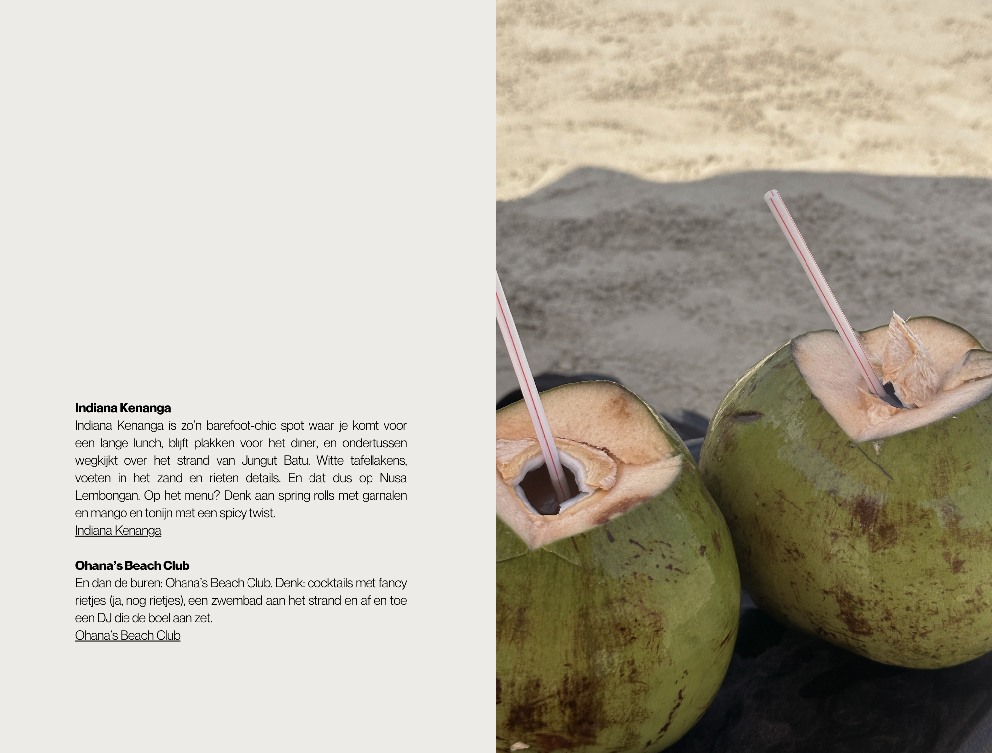 bali guide inhoud